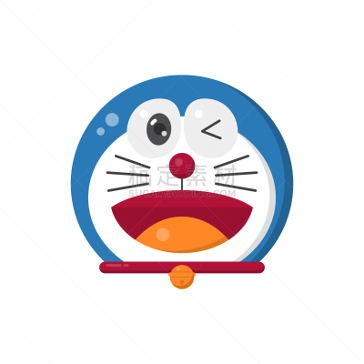 分离着色,可爱的,宠物,电子人,图像,猫,络腮胡子,可爱,自动的,动物
