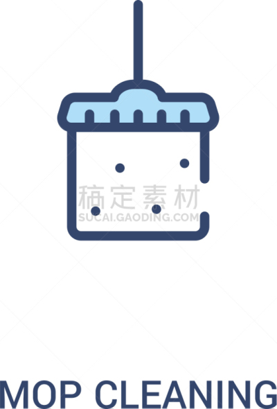 拖把,两个物体,线条,概念,极简构图,计算机图标,直的,大桶,清洁工,清洗
