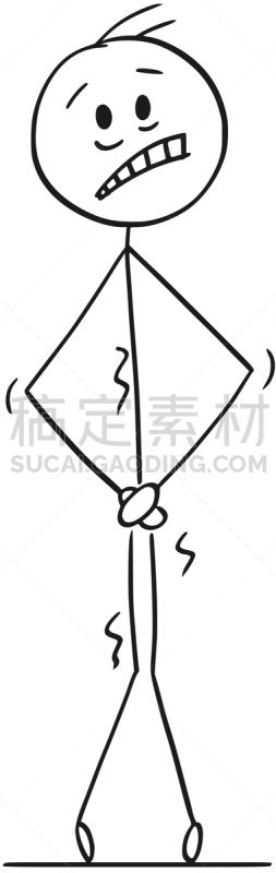 男人,悲痛,手牵手,卡通,人类的生殖器官,睾丸,泌尿系统,前列腺