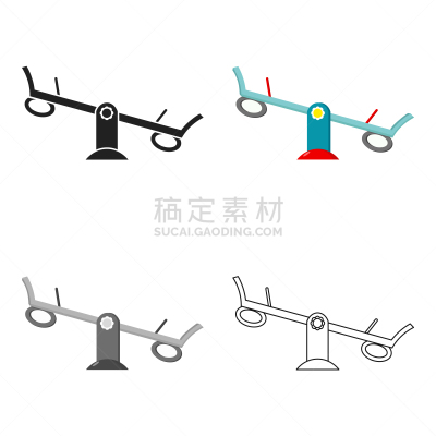 白色,分离着色,跷跷板,高雅,计算机图标,动画片,儿童,人,男孩,愉悦