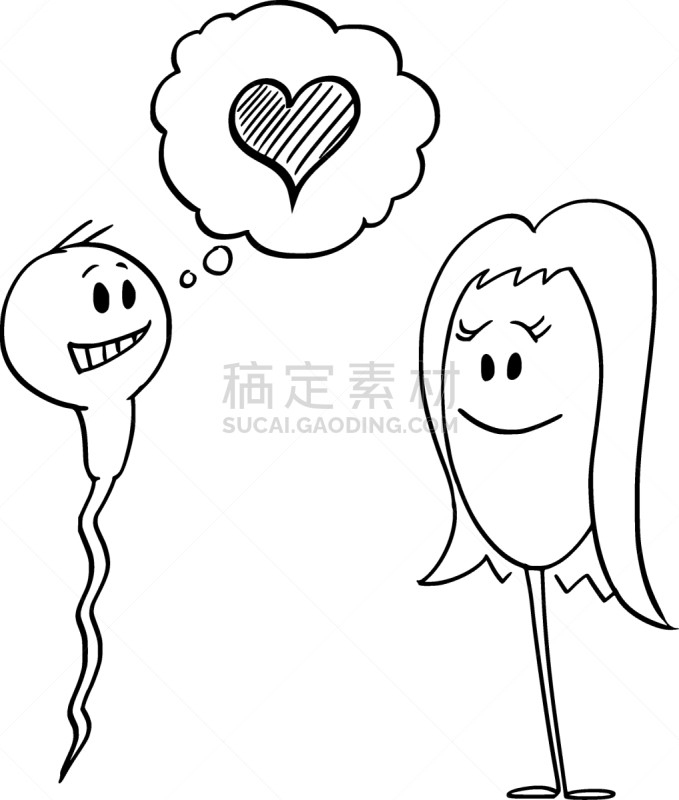 精子,动画片,人,生物学,健康保健,男人,概念,沟通,爱