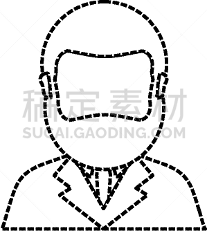 职权,陪审员,男人,矢量,判断