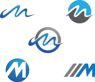 模板,品牌名称,英文字母M,创造力,商务,高雅,几何形状,字母,信函,图像