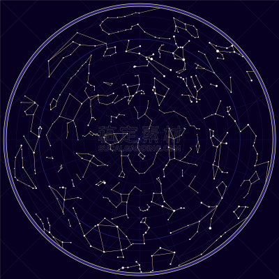 天空,南,星座,天秤座,半球体,图表,双鱼座,行星,圆形