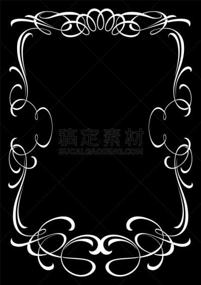 华丽的,边框,对称,图像,巴洛克风格,设计元素,洛可可风格,矢量,奖,装饰