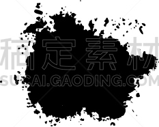点状,水滴,墨水,分离着色,白色,创造力,自然,湿,图像,装饰