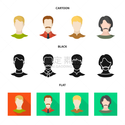 专业人员,分离着色,照片,计算机图标,人造物,棕色头发,金色头发,发型,小胡子,络腮胡子