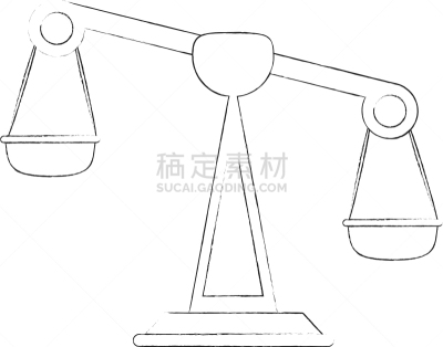 平衡,图标,分离着色,商务,职权,法官