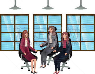 女商人,办公椅,头像,经理,车轮,扶手椅,椅子,女人,现代,坐