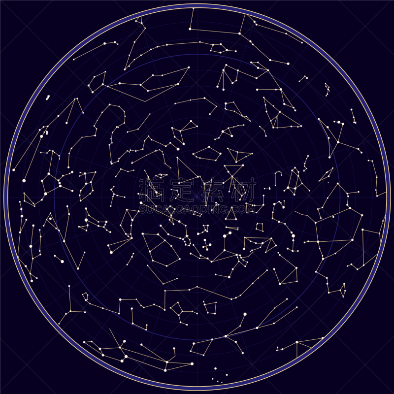 天空,星座,球体,半球体,图表,牧夫座,大熊座,行星,圆形