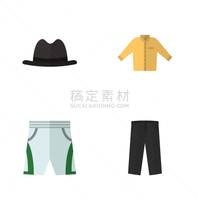衣服,榕树,纺织品,衣柜,巴拿马草帽,白色,衬衫,高雅,裤子,布置