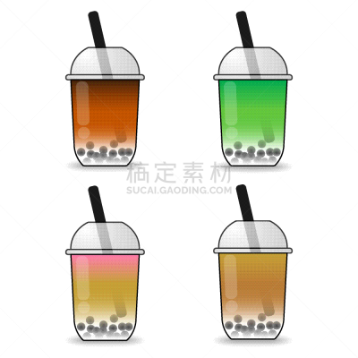 牛奶,甜食,绘画插图,卡通,白色背景,泡泡,矢量,茶杯,设计,绘制