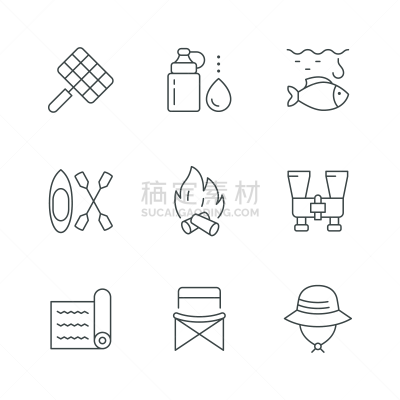 计算机图标,成一排,吧椅,运动,公园,椅子,瓶子,户外,巴拿马草帽,轮廓