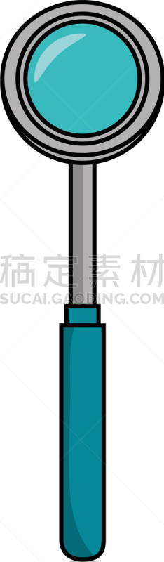 分离着色,放大镜,图标,商务,小型放大镜,概念,视力,图像,探索