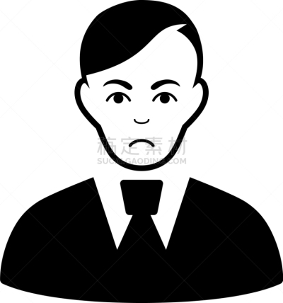 悲哀,档案管理员,黑色,计算机图标,男商人,男人,办公室职员,图像,面部表情,设计元素