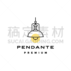 industrial pendant hanging light interior logo