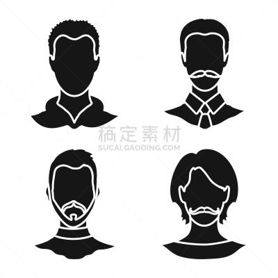 分离着色,性格,侧面像,计算机图标,人造物,专业人员,肖像,头发,发型,金色头发