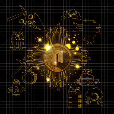 采矿业,Neopolitan獒,计算机图标,商务,安全,挂锁,黄金,电路板,布置