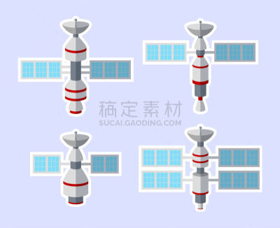 分离着色,图标,卫星天线,白色背景,白色,数据,天文学,布置,沟通,收集