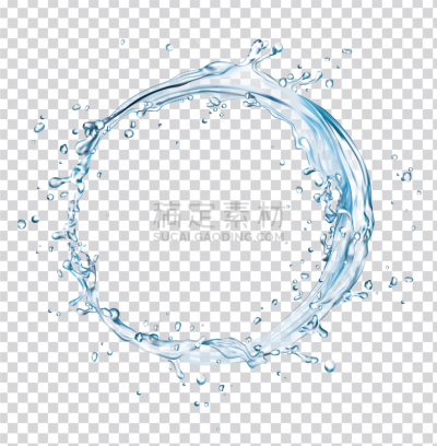 水,圆形,分离着色,白色,自然,湿,波纹,清新,溅,流动