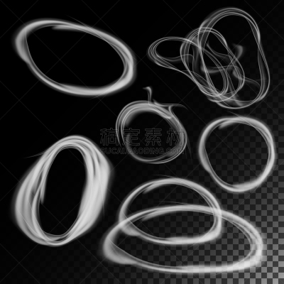 云,波浪,香烟,烟,活力,华丽的,暗色,写实,布置,流动