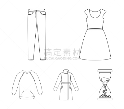拉格伦堡,外套,裤子,衣服,短袖,男人,女人,轮廓,时尚,收集