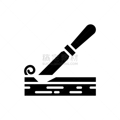 符号,凿子,矢量,绘画插图,计算机图标,轮廓,图像,细的,建筑业,工业