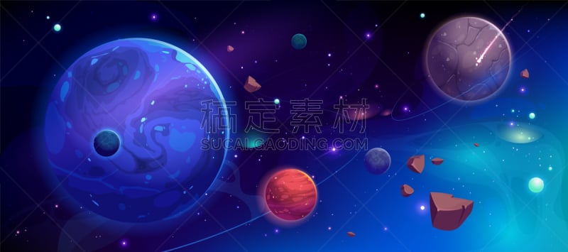 陨石,行星,卫星,太空,有序,平视角,计算机,休闲游戏,暗色,波兰