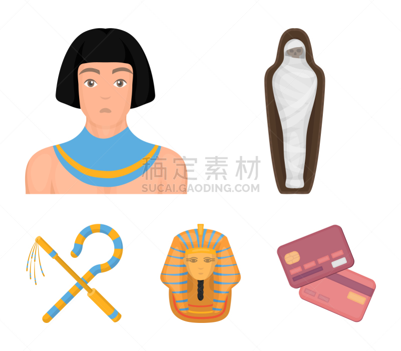 黄金,埃及,平衡折角灯,防护面罩,法老,男人,木乃伊化的,收集