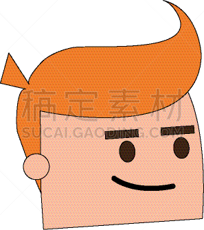 男人,侧面视角,彩色图片,人的脸部,动画片,脸颊,人,肖像,图像,眉毛