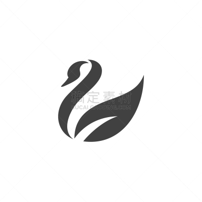 天鹅,品牌名称,商务,摆拍,翅膀,模板,现代,自然美,动物,鸟类