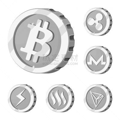 分离着色,图标,一个物体,银行业,商务,波纹,部分,收集