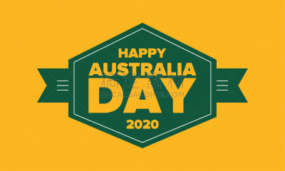 贺卡,一月,australia day,澳大利亚文明,幸福,矢量,国内著名景点,背景,袋鼠