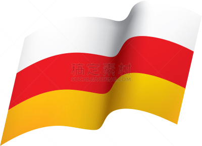 南奥塞梯,非都市风光,黄色,白色,红色,国内著名景点,职权,图像,矢量