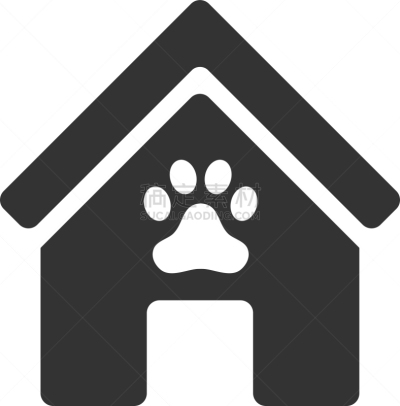 公寓,狗屋,计算机图标,宠物,房地产,自然,白色背景,房屋,灰色,生活方式
