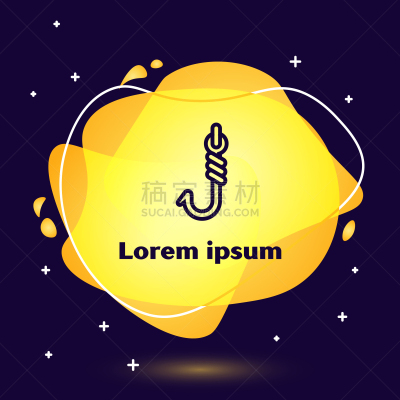分离着色,鱼钩,计算机图标,线条,深蓝,黑色,商务,运动,直的,钢铁