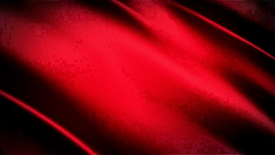 红色光泽布缎逼真无缝循环波动动画