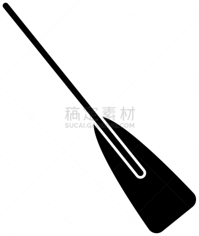 船,桨,木制,分离着色,木筏,图像,海洋,矢量
