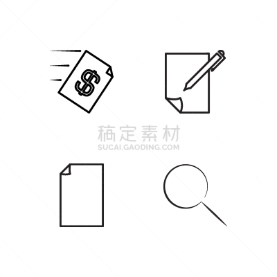 轮廓,商务,计算机图标,极简构图,男商人,男人,红色,褐色,纸,布置
