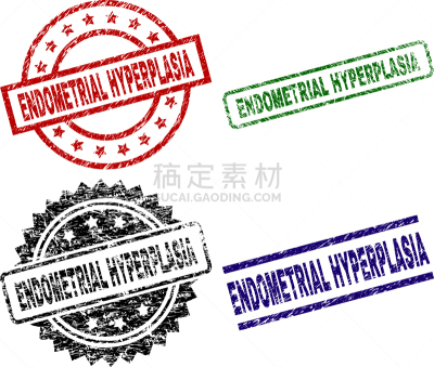 Endometrial,橡皮章,划痕,纹理效果,风险,健康保健,单词,簇叶从生的,肮脏的,增生