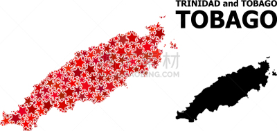 红色,多巴哥岛,式样,岛,五彩纸屑,一个物体,顺化,概念