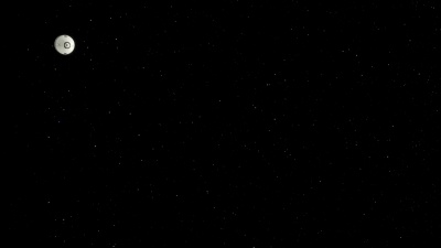 接近土星的宇宙飞船