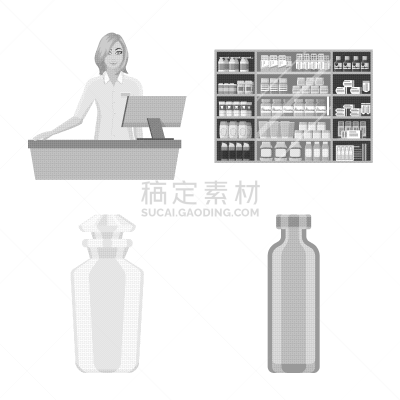 健康保健,图标,饮料,药,塑胶,莫诺湖,女人,瓶子,喷