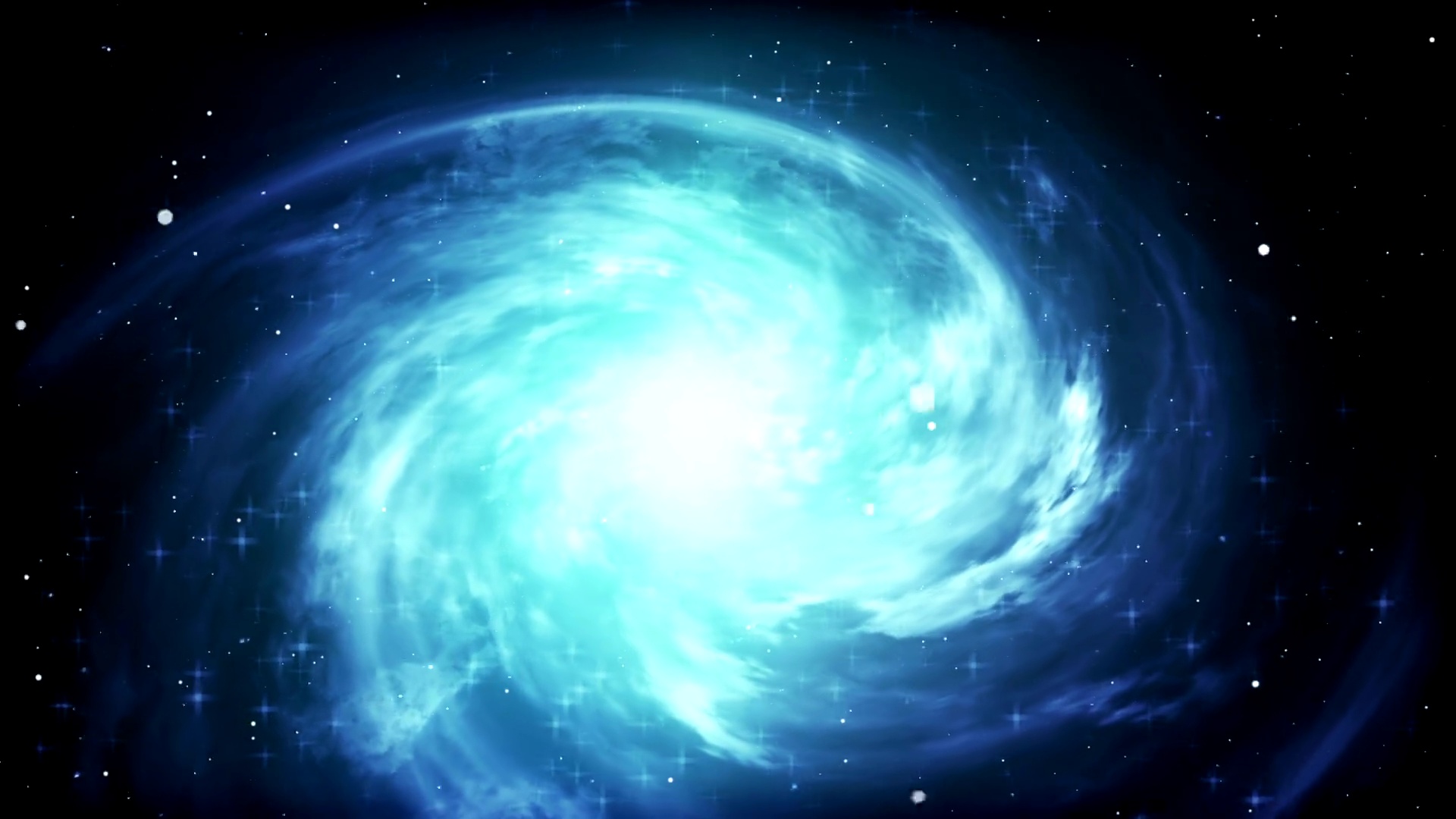 螺旋星系，银河系动画