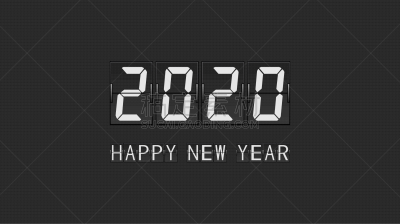 2020,倒计时,新年前夕,黑板,信函,数字化显示,进出港显示牌,计算机,泰国,技术