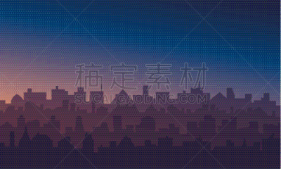 夜晚,都市风景,背景,城市,公寓,达义市,商务,现代,日落,日出
