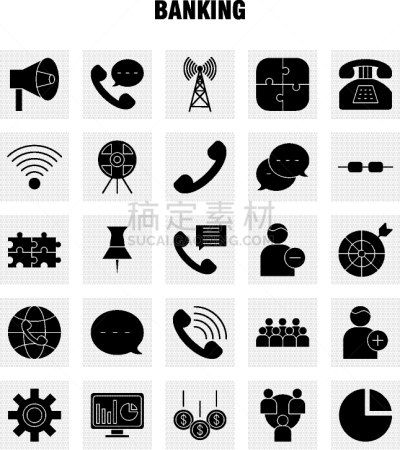 银行业,符号,蜘蛛网,图标,字体,手机,稳定,商务,拼图拼块,图表