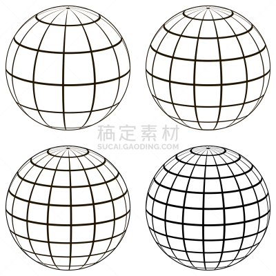 球体,行星,三维图形,地球,模型,分离着色,轮廓,白色,商务,布置