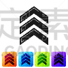 分离着色,等级,图标,黑色,白色,模板,现代