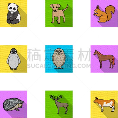 猫,猫头鹰,鹿,公鸡,虎,母牛,狗,动物,鸟类,品牌名称